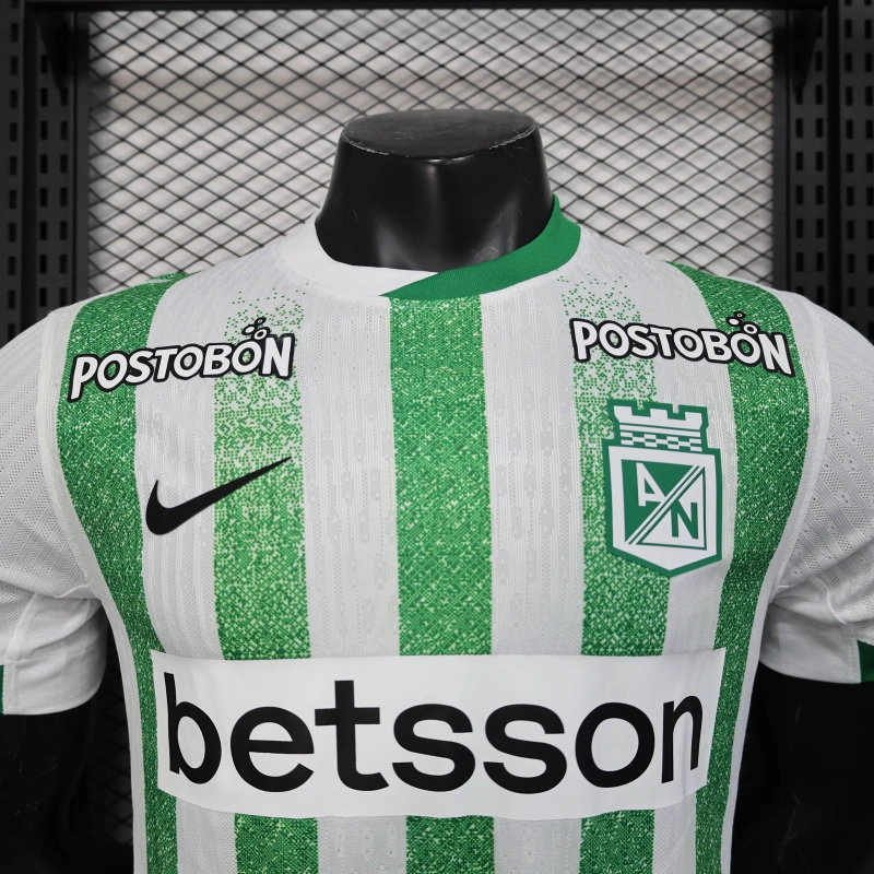 CAMISETA ATLETICO NACIONAL I 25/26 HOMBRE (VÉRSION JUGADOR)
