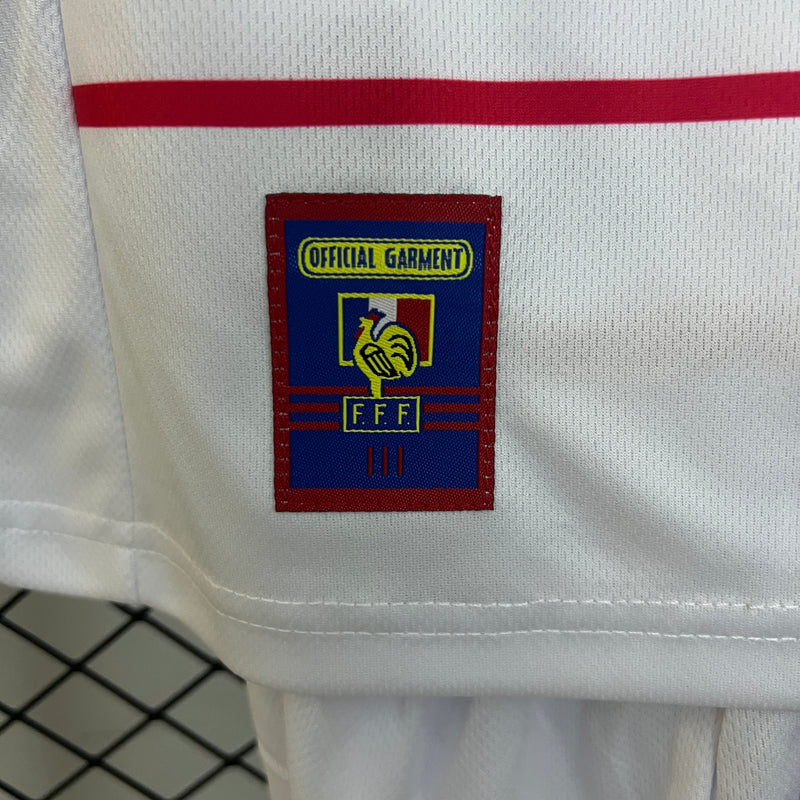 CAMISETA FRANCIA II ESPECIAL FINAL MUNDIAL 98 CONJUNTO INFANTIL (RETRO)