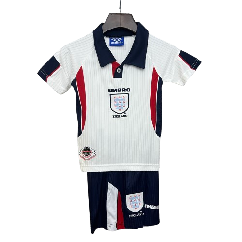 CAMISETA INGLATERRA I 1998 CONJUNTO INFANTIL (RETRO)