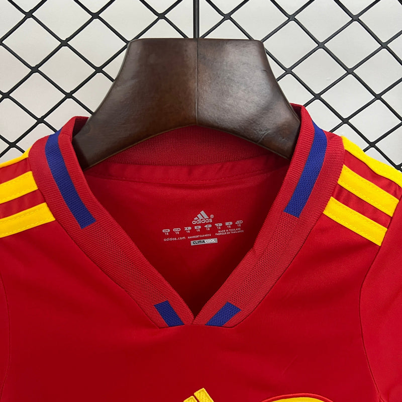CAMISETA ESPAÑA I 2010 CONJUNTO INFANTIL (RETRO)