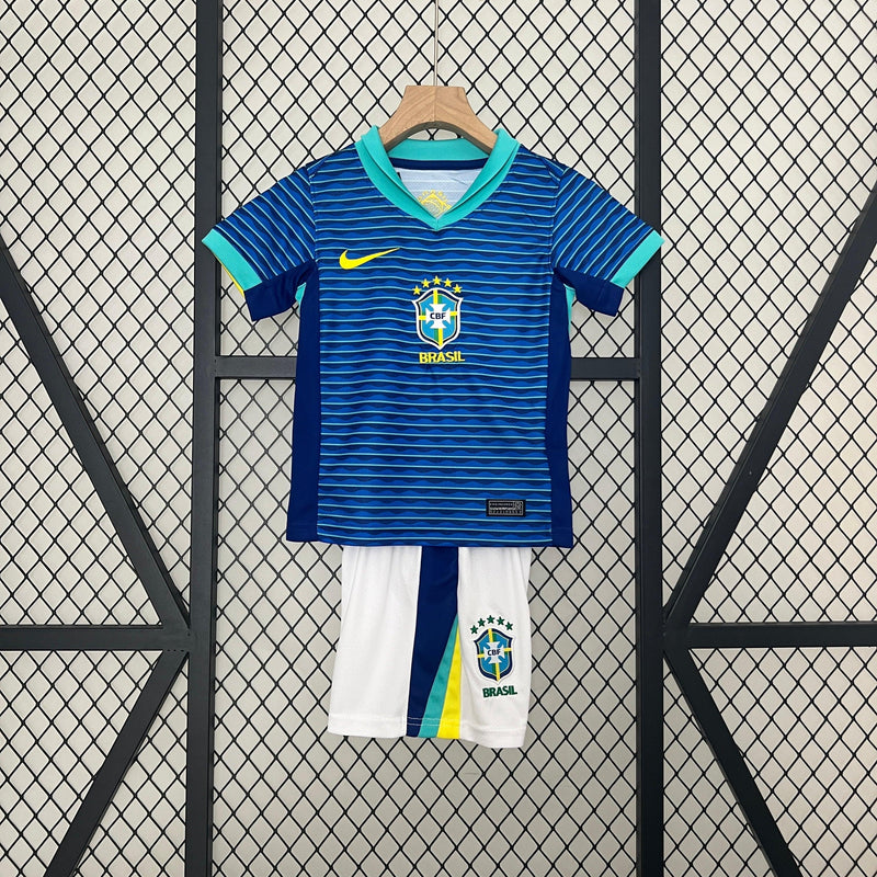 CAMISETA BRASIL II COPA AMÉRICA 2024 CONJUNTO INFANTIL