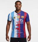 CAMISETA MESSI EDICIÓN ESPECIAL BARCELONA-ARGENTINA (VERSIÓN JUGADOR)