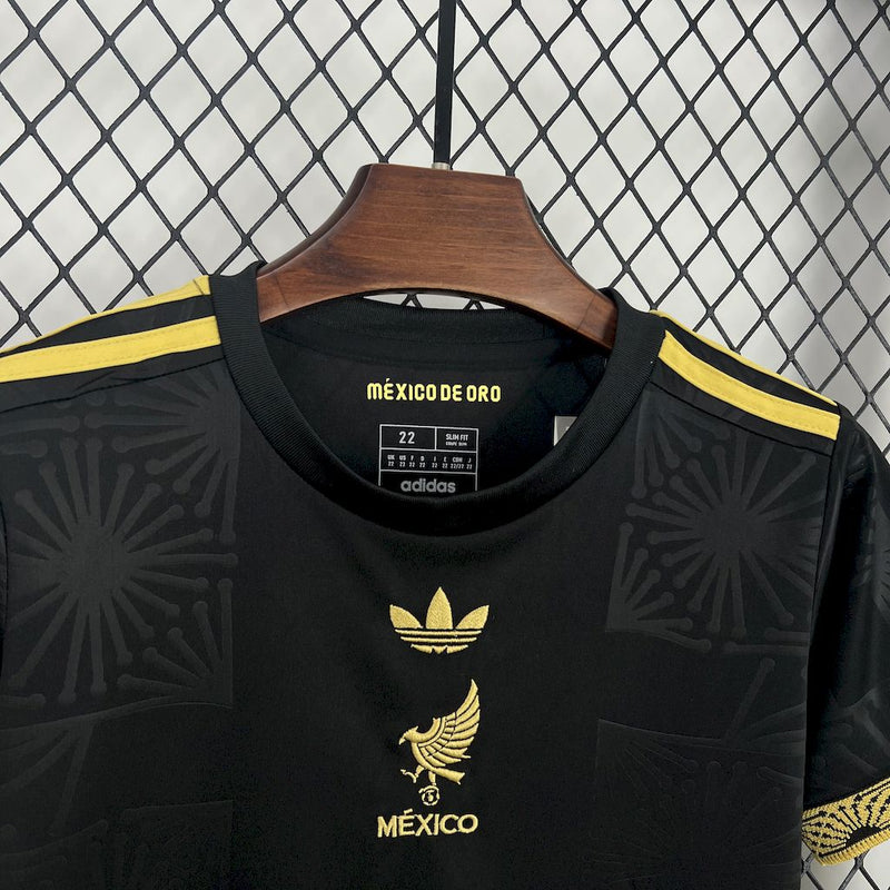 CAMISETA MEXICO COPA ORO CONJUNTO INFANTIL