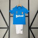 CAMISETA NAPOLI I 87/88 CONJUNTO INFANTIL (RETRO)