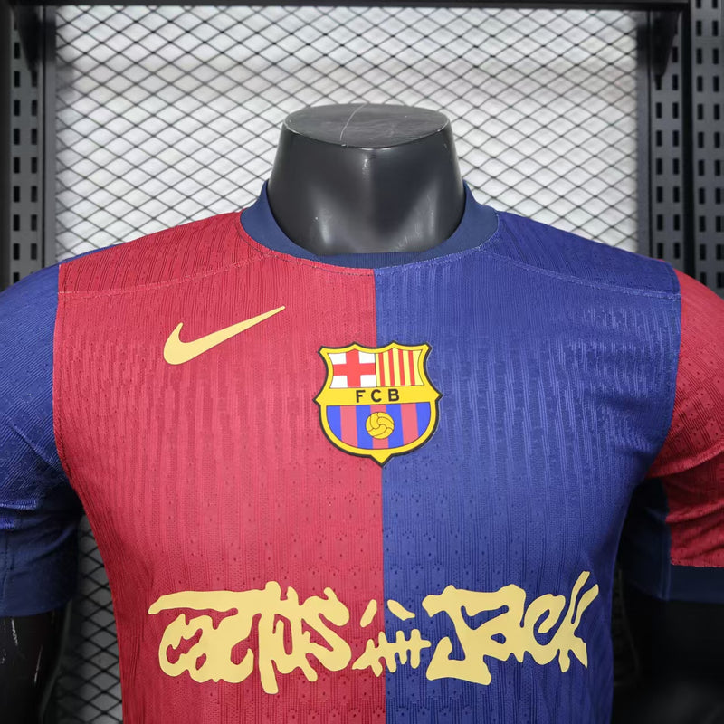 CAMISETA BARCELONA x TRAVIS SCOTT I 24/25 (JUGADOR)